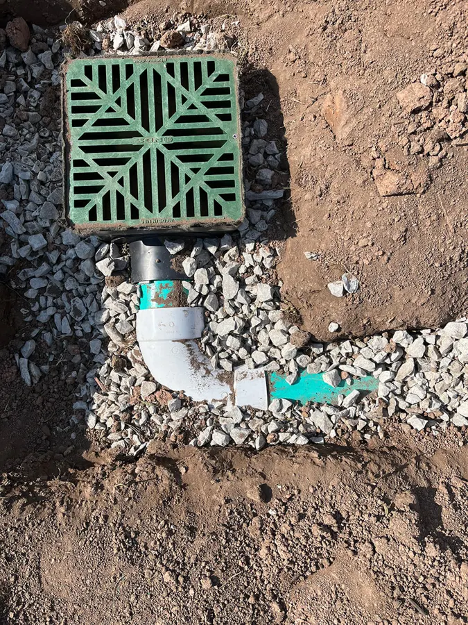 Catch basins / yard drains by Greenway LS