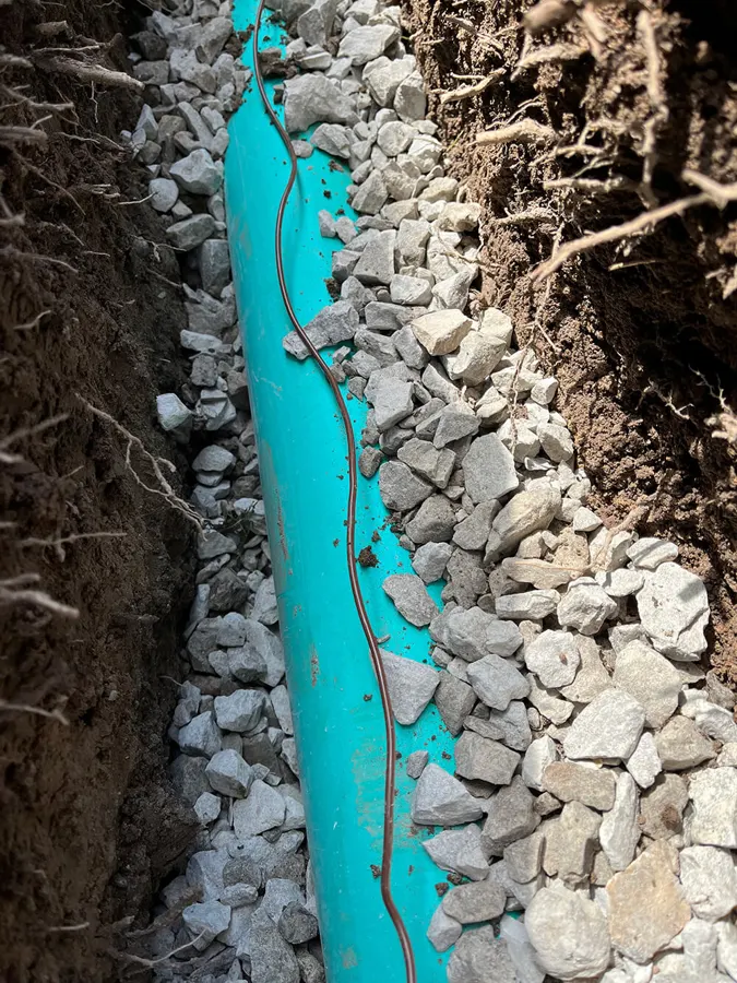 French drains by Greenway LS