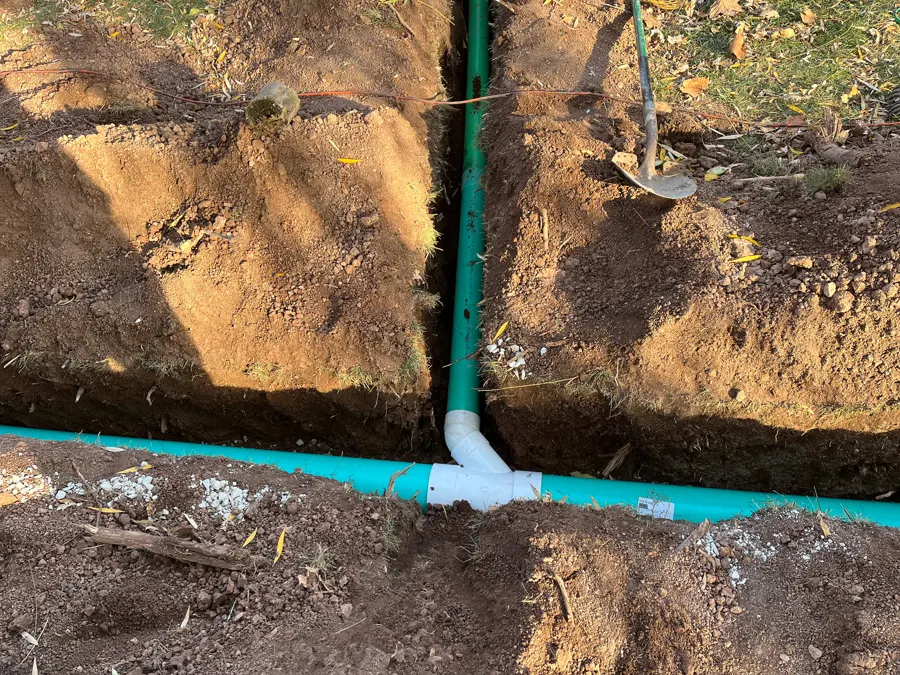 Greenway LS drainage installation photo 2