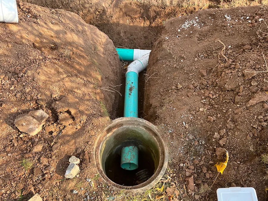 Greenway LS drainage installation photo 3