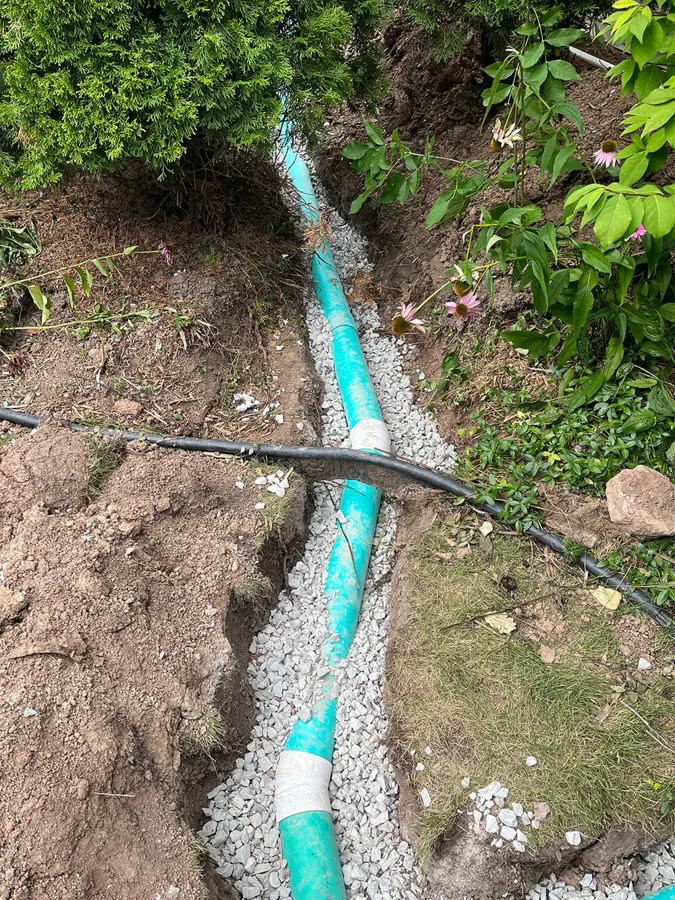 Greenway LS drainage installation photo 6
