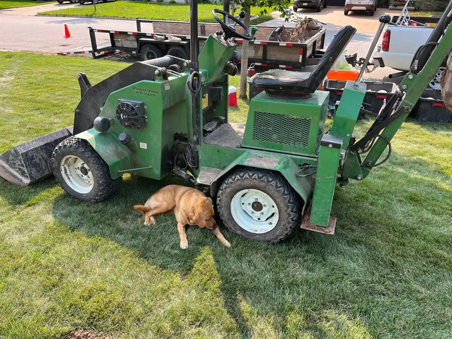 Land grading & heat cable by Greenway LS